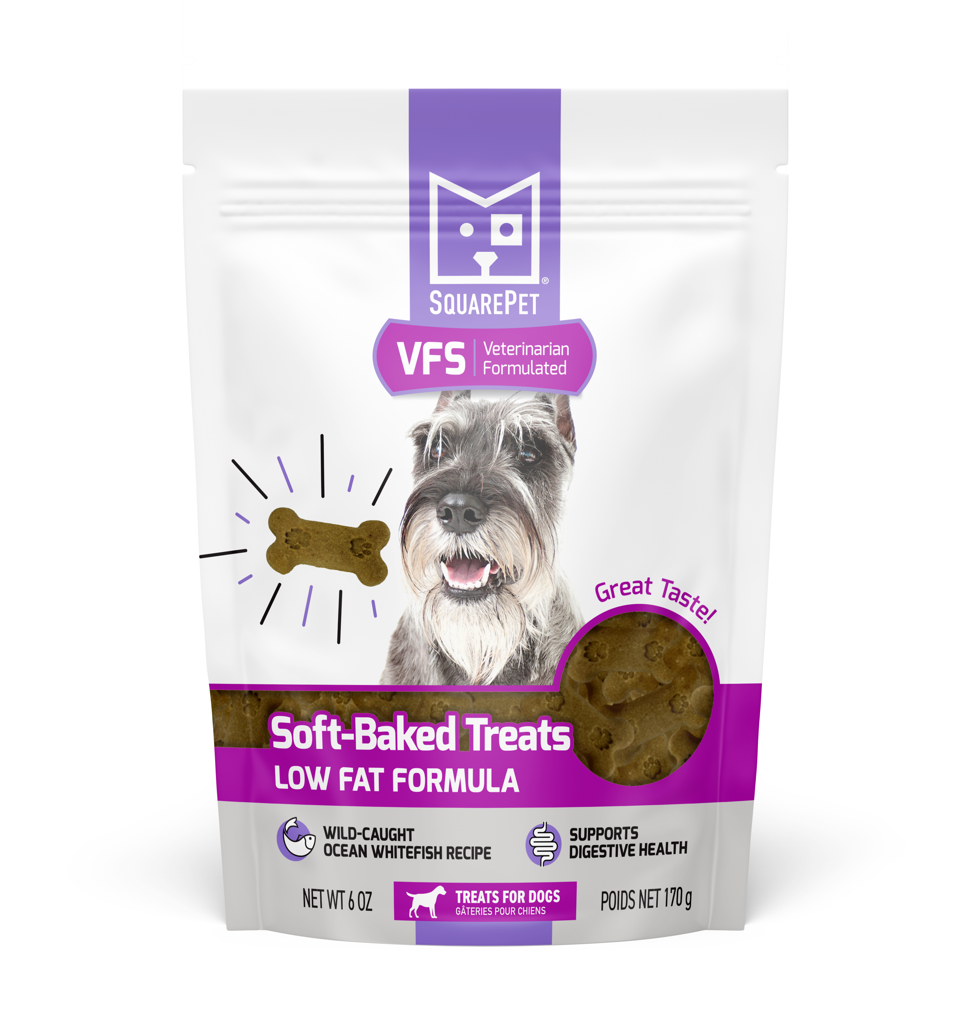 VFS® LOW FAT FORMULA SOFT-BAKED TREATS FOR DOGS – SquarePet