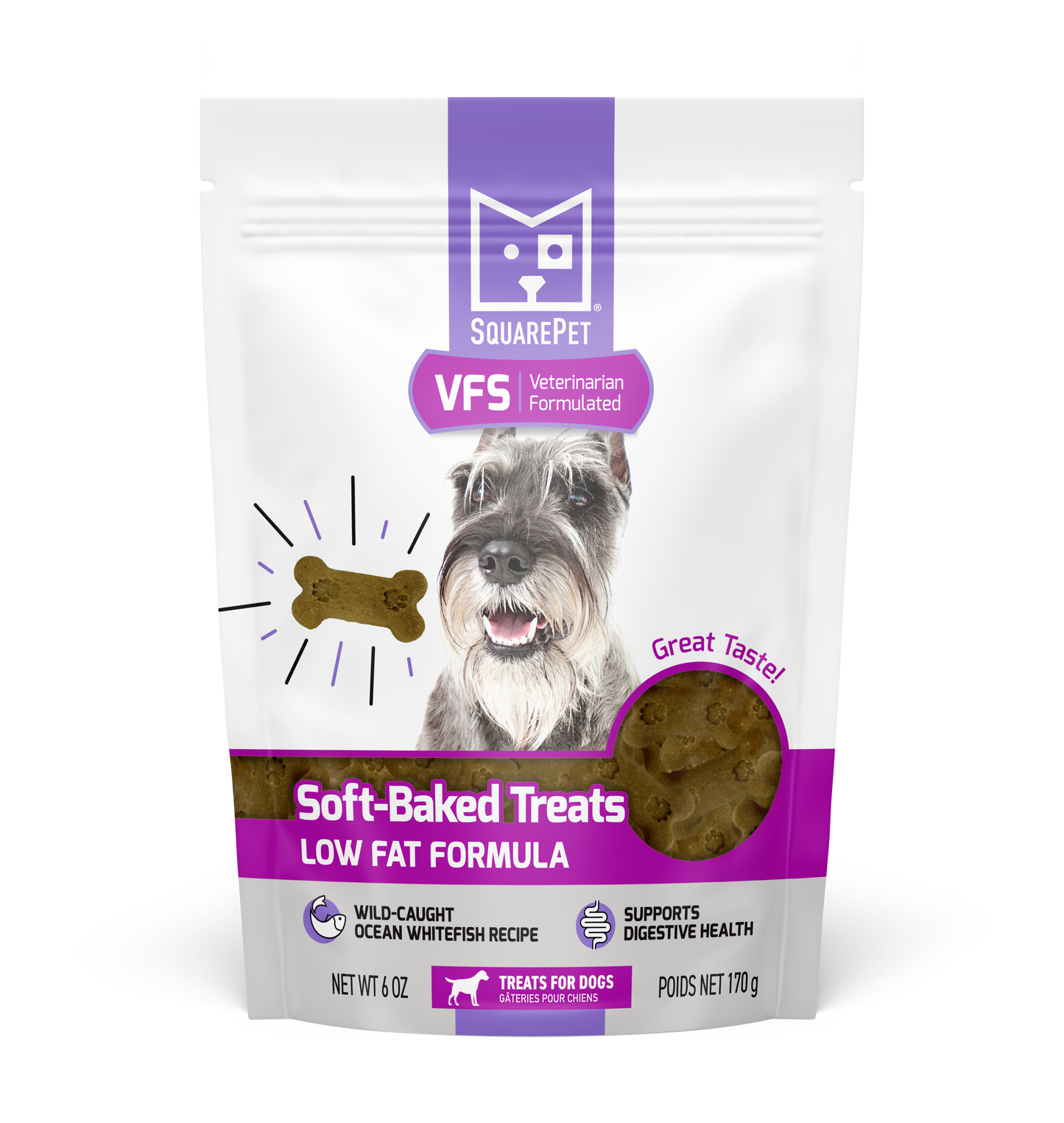 VFS® LOW FAT FORMULA SOFT-BAKED TREATS FOR DOGS