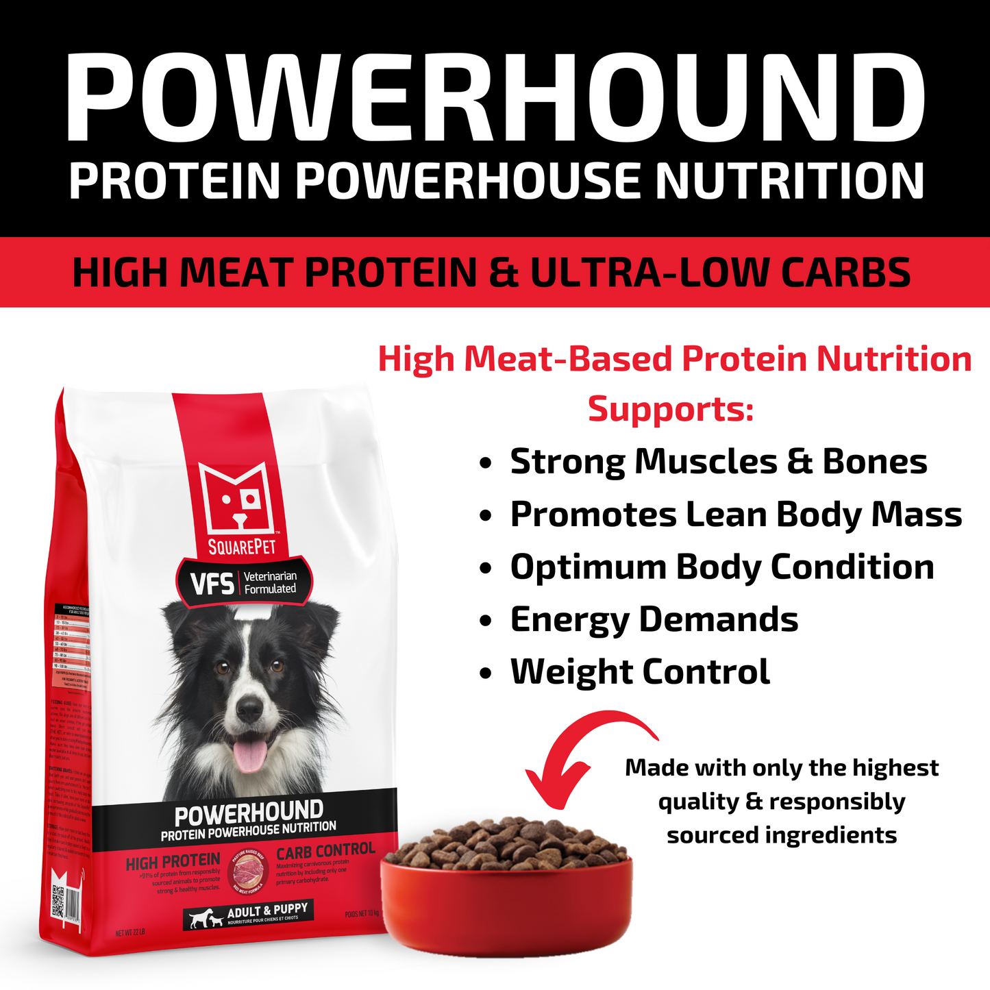 VFS® POWERHOUND™ Red Meat for Dogs