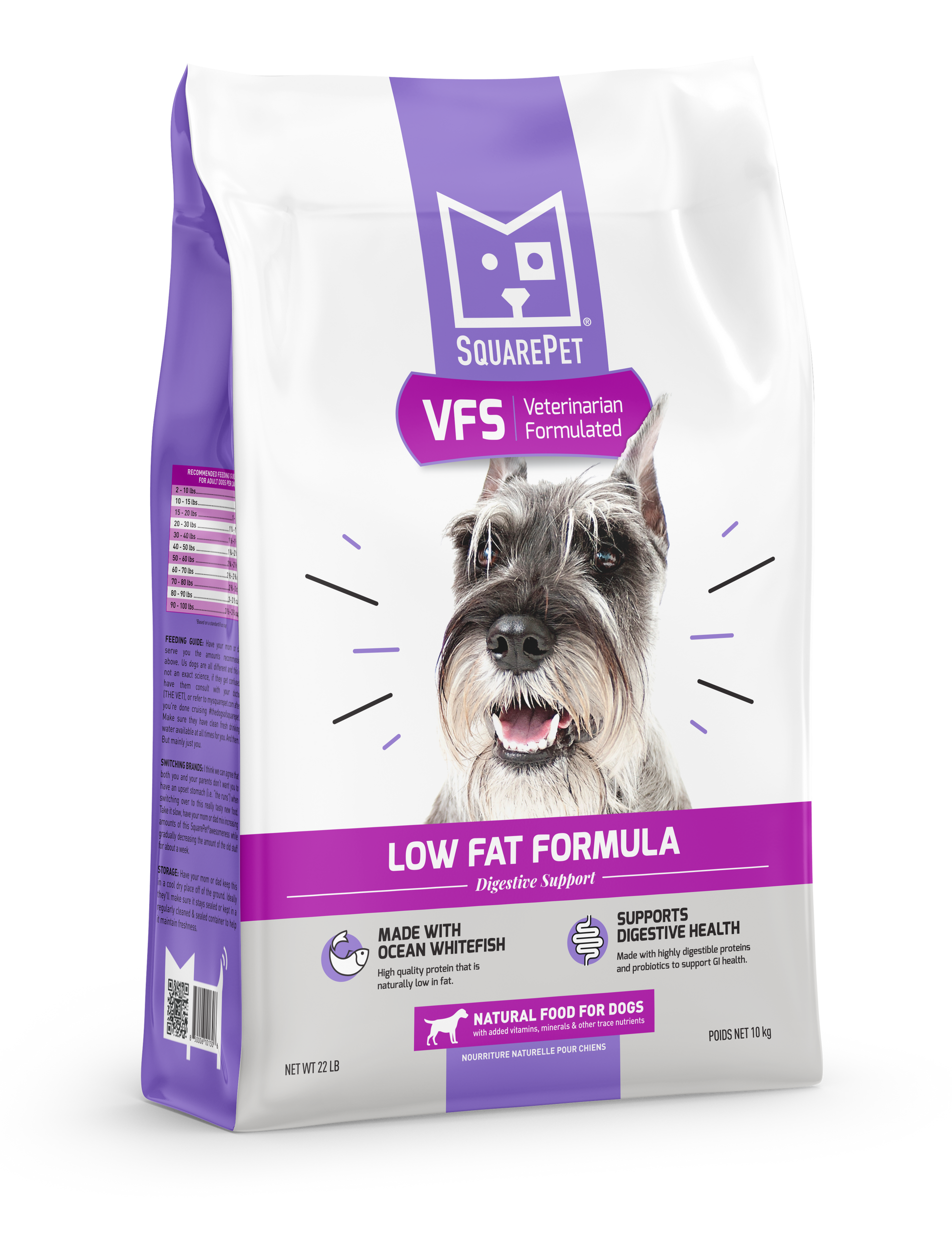 SquarePet VFS Low Fat Formula Dry Dog Food