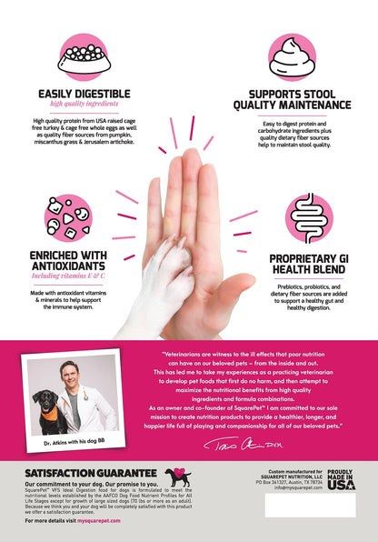 VFS Ideal Digestion Digestive Care veterinary diet back panel.
